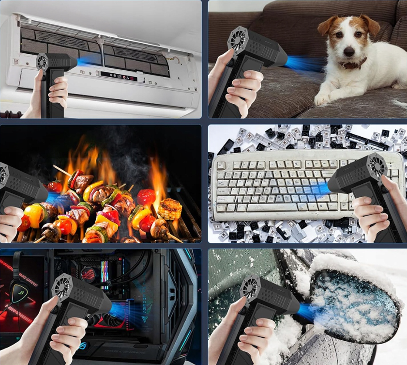 multifunkčný elektrický fúkač